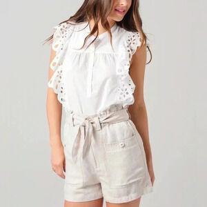 JOIE Coralia Cotton Top Size Medium